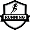 FEMALE RUNNING BADGE PATCH